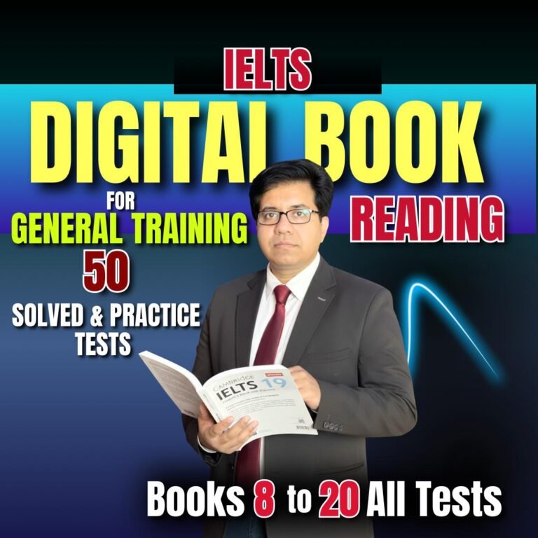 Digital Book For General Reading (50 Solved & 50 Practice Tests)
