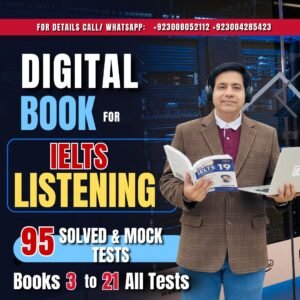 Digital Book For IELTS Listening (95 Solved & 95 Mock Tests)